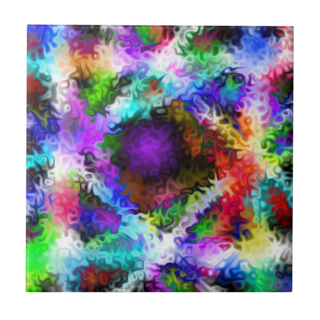 Wirbler Iridescent Chrome Five Fliese (Vorderseite)