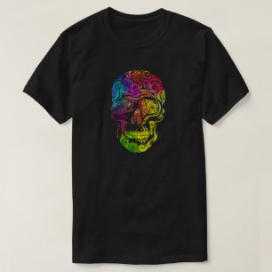 Wirbler Schädel (Farbe) T-Shirt