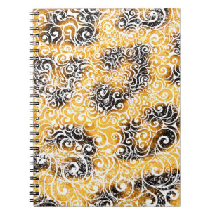 Wirbles Leopard-Muster Notizblock