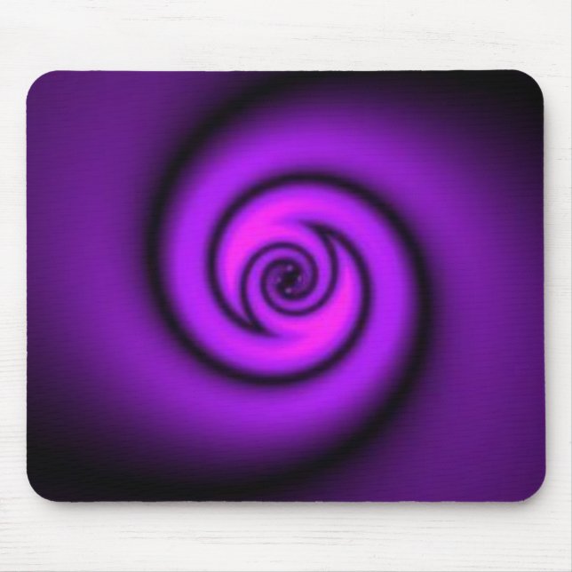Wirbles Lila Mousepad (Vorne)