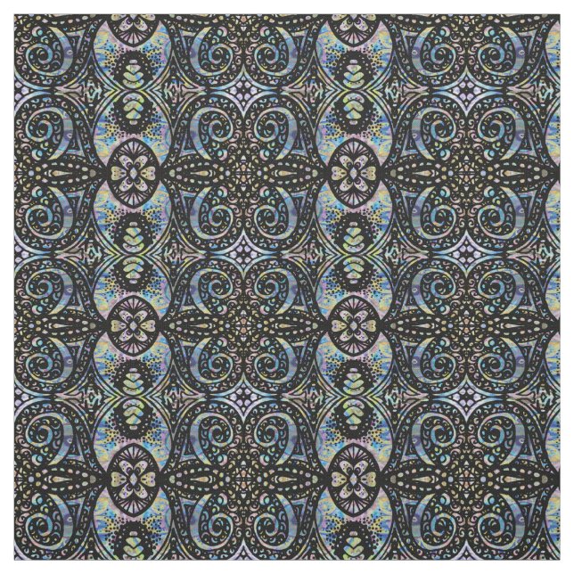 Wirbles Muster Stoff (Muster)