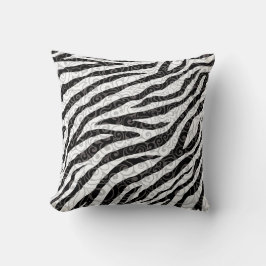 Wirbles Zebra-Design Kissen