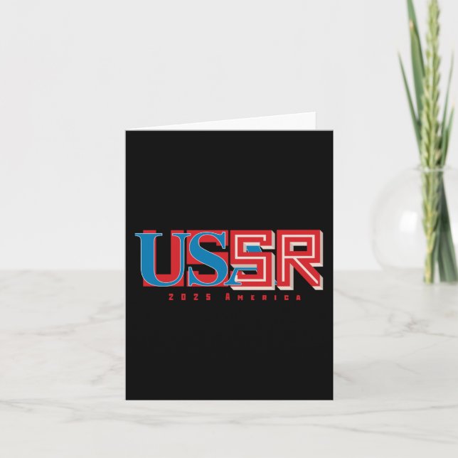 Wird 2025 in den USA eingeführt? Karte (Vorderseite)