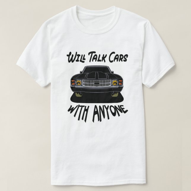 Wird Autos mit jedem zurückgereihten Mechaniker Va T-Shirt (Design vorne)