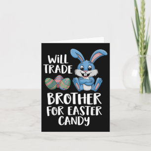 Wird Brother für Ostersüßer für Kinder tauschen Karte