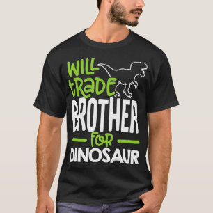 Wird Brother gegen Dinosaurier-Matching-Familie ta T-Shirt