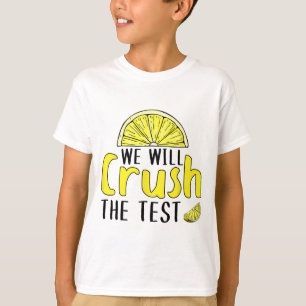 wird den Test-Lemon-Funny-Test-Tag für Stuhl zerbr T-Shirt