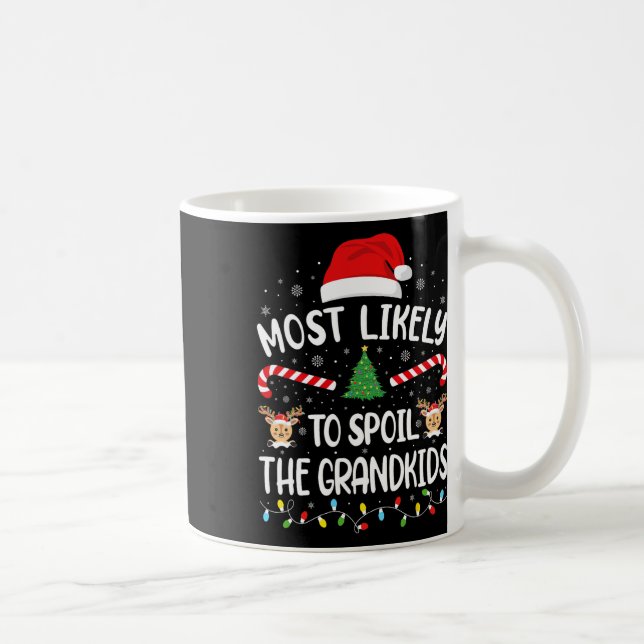 Wird die Enkelkinder am meisten verwöhnen Familien Kaffeetasse (Rechts)