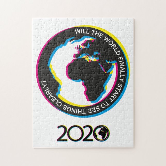 Wird die Welt endlich anfangen, die Dinge klar zu  Puzzle (Vertikal)