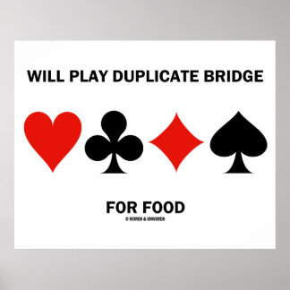 Wird Duplikatbrücke für Lebensmittel wiedergegeben Poster