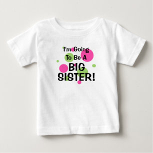 Wird ein großer SCHWESTER! Baby T-shirt