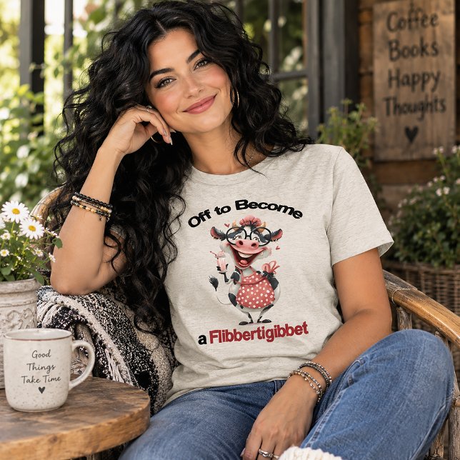 Wird eine alberne Kuh Tri-Blend Shirt (Von Creator hochgeladen)