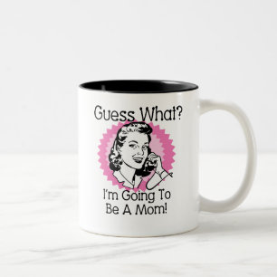 Wird eine Mama rosa Zweifarbige Tasse