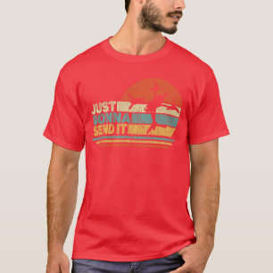 Wird es einfach Freestyle FPV-Drohnen-Pilot-Rennfa T-Shirt