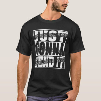 Wird es einfach senden Motocross Dirt Bike Schneem T-Shirt