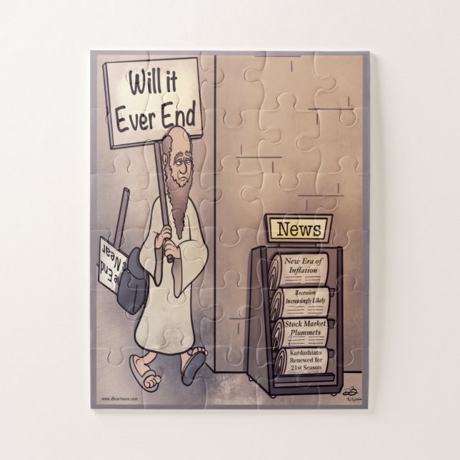 Wird es jemals das überdimensionierte Puzzle beend (Vertikal)