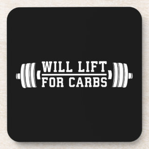 Wird für Carbon aufsteigen - Funny Novelty Workout Getränkeuntersetzer