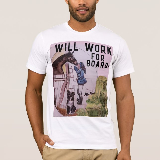 WIRD FÜR DEN VORSTANDORT ARBEITEN T-Shirt (Vorderseite)
