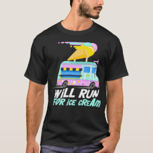 Wird für Eiscreme-Wagen Premium laufen T-Shirt