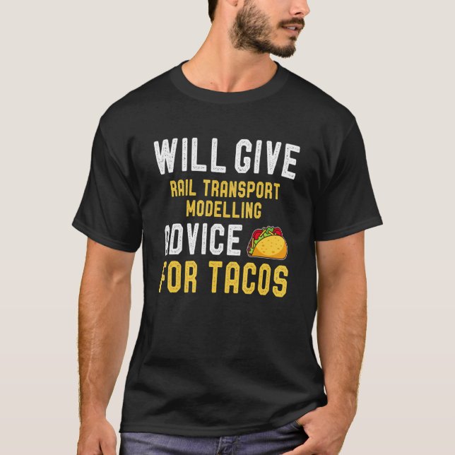wird für Taco eine Modellberatung für den Schienen T-Shirt (Vorderseite)