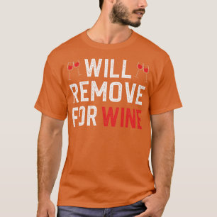 wird für Wein entsorgen T-Shirt