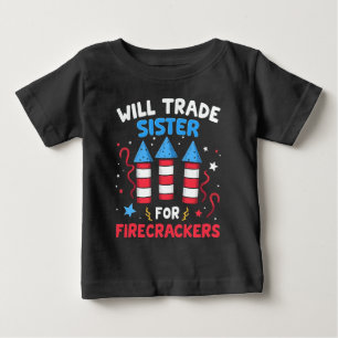 Wird Handelsminister für Feuerwehrleute Funny 4. J Baby T-shirt