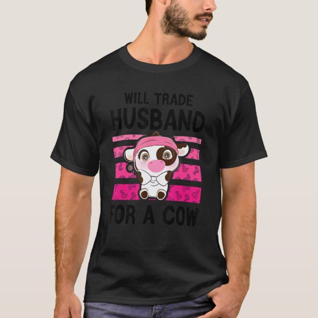 Wird Handschuhe für eine Kuh-Bauer-Kuh T-Shirt (Vorderseite)