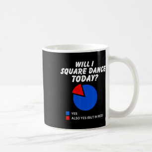 Wird ich Square Tanz heute Yes Pie Chart Square Da Kaffeetasse