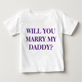 "WIRD IHR MEIN DADDY VERHEIRATEN" - T - Shirt des
