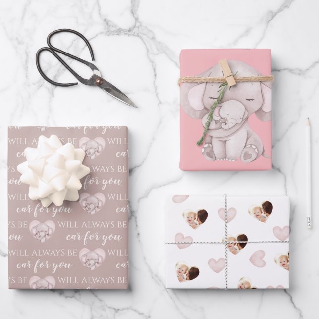 wird immer für Sie das Elephant Wrapping Papier se (Vorderseite)