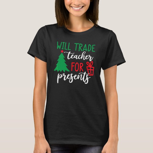Wird Lehrer gegen Geschenke tauschen Santi's Liebl T-Shirt (Vorderseite)
