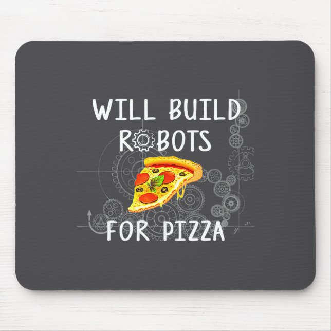 Wird Roboter für Zza Funny Robotics bauen Mousepad (Vorne)