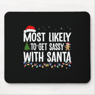 Wird sich aller Voraussicht nach mit Santa lustige Mousepad