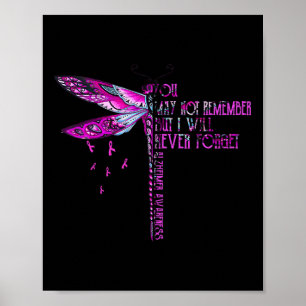 Wird Sich Nicht Erinnern Aber Ich Werde Alzheimer  Poster