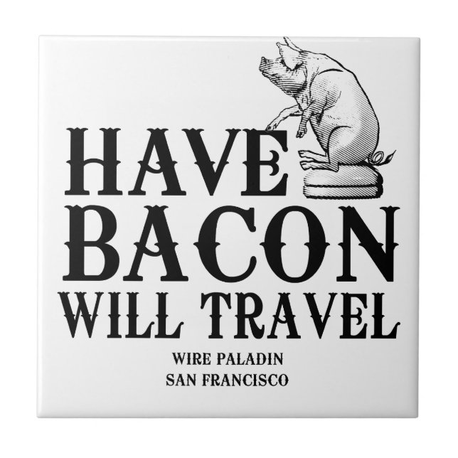 Wird Speck Reisen Fliese (Vorderseite)