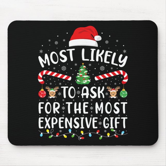 Wird wahrscheinlich das teuerste Weihnachtsgeschen Mousepad (Vorne)