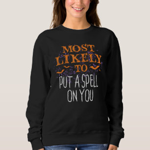 Wird wahrscheinlich Halloween verzaubern Sweatshirt