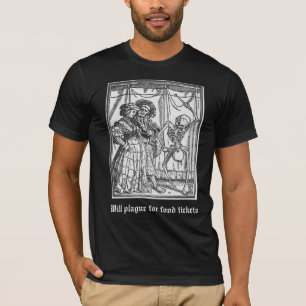 Wird wegen Essensmarken zur Plage (Altenglische Sc T-Shirt