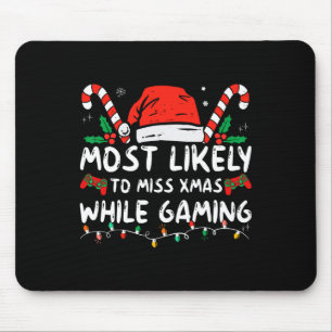 Wird Weihnachten beim Spielen am wahrscheinlichste Mousepad