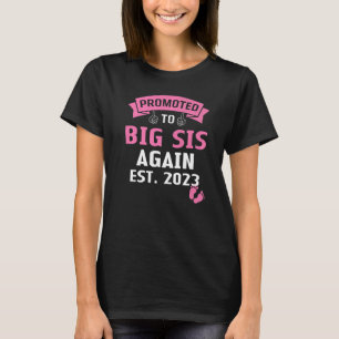 Wird wieder eine große Schwester Große Schwester T-Shirt