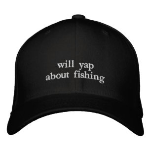 Wird Yap Über Angelfan Lustiger Angler-Vater Bestickte Baseballkappe