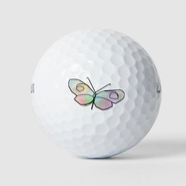 Wire Butterfly Golfball (Vorderseite)