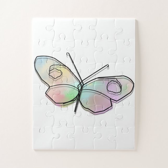 Wire Butterfly Puzzle (Vertikal)