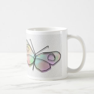 Wire Butterfly Tasse