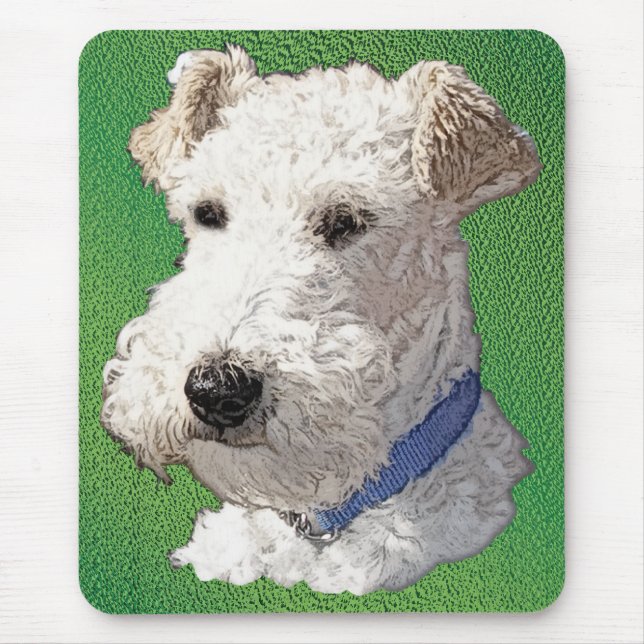 Wire Fox Terrier Art Mousepad (Vorne)