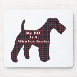 Wire Fox Terrier BESTE FREUNDIN Geschenke Mousepad