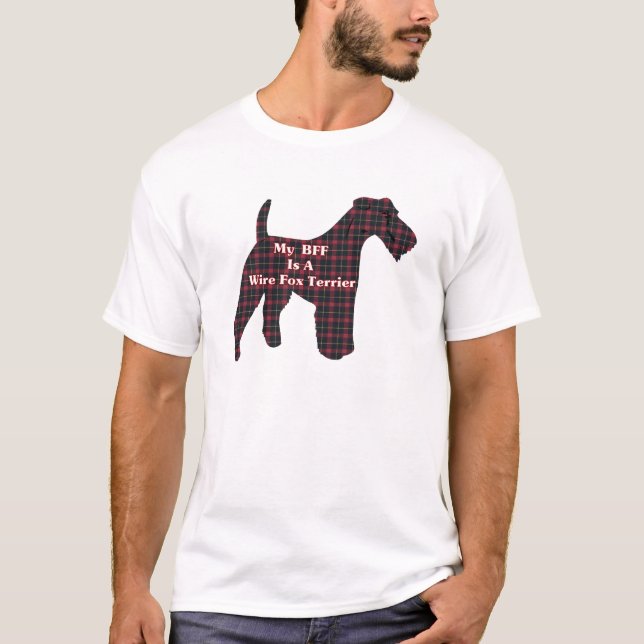 Wire Fox Terrier BESTE FREUNDIN Geschenke T-Shirt (Vorderseite)