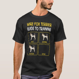 Wire Fox Terrier Leitfaden zum Training der Hundet T-Shirt