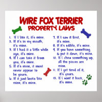 WIRE FOX TERRIER PL2