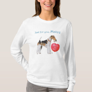 Wire Fox Terrier Valentine T-Shirt